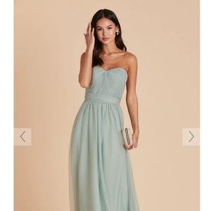 Christina Convertible Bridesmaids Dress-Birdy Grey